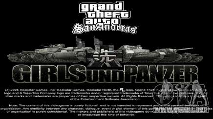Girls Und Panzer Loadscreen para GTA San Andreas