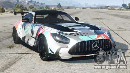 Mercedes-AMG GT Light Grey para GTA 5