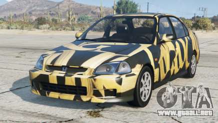 Honda Civic Sedan Pale Sandy Brown para GTA 5