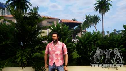Camisa hawaiana temática v2 para GTA Vice City Definitive Edition