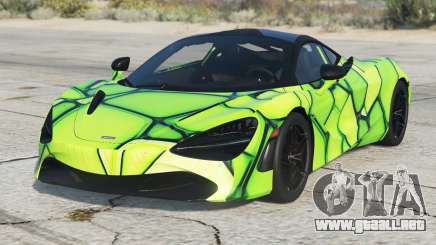 McLaren 720S Screamin Green para GTA 5