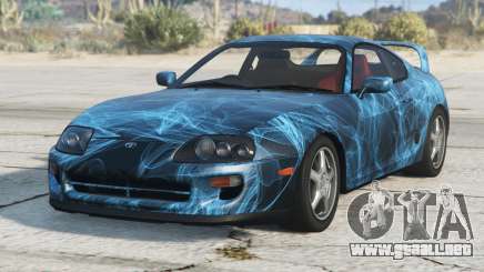 Toyota Supra Lapis Lazuli para GTA 5