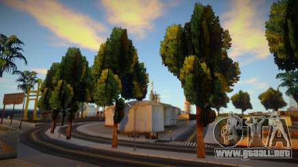 More Trees on Los Santos Beach Road para GTA San Andreas