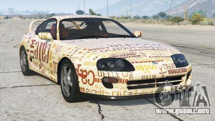 Toyota Supra Turbo Sport (A80) 1998 S8 [Add-On] para GTA 5