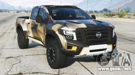 Nissan Titan Warrior 2016 S4 para GTA 5