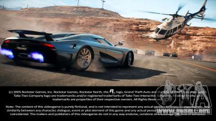 Need For Speed Payback Loading Screens para GTA San Andreas