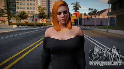 GTA Online - Lucia Default Off The Shoulder Fitt para GTA San Andreas