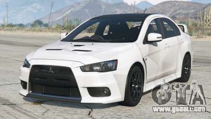 Mitsubishi Lancer Evolution X 2015 S2 [Add-On] para GTA 5