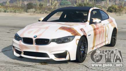 BMW M4 Oyster Pink para GTA 5