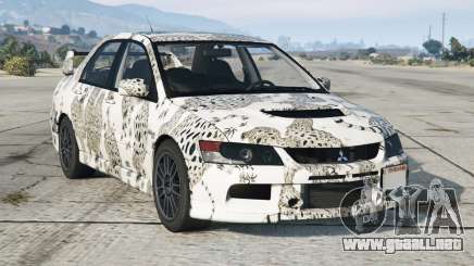 Mitsubishi Lancer Evolution IX Olive Haze para GTA 5