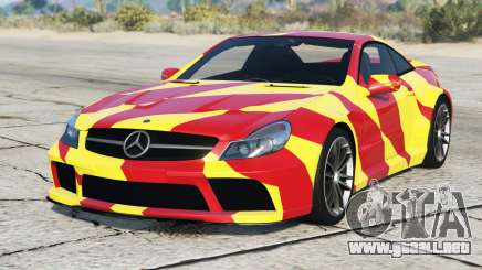 Mercedes-Benz SL 65 AMG Black Series 2008 S8 para GTA 5