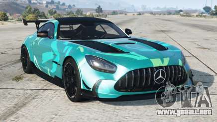 Mercedes-AMG GT Munsell Blue para GTA 5