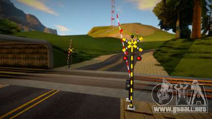 Railroad Crossing Mod South Korean v9 para GTA San Andreas