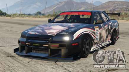 Nissan Skyline Uras Type-GT Drift S7 [Add-On] para GTA 5