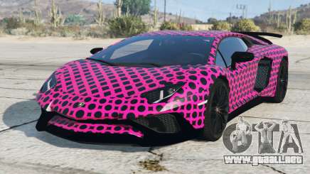 Lamborghini Aventador Wild Strawberry para GTA 5