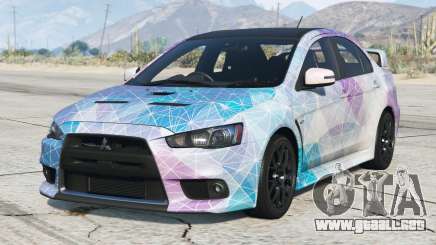 Mitsubishi Lancer Evolution X 2015 S8 [Add-On] para GTA 5