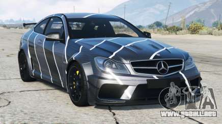 Mercedes-Benz C 63 AMG Black Series Coupe S10 para GTA 5