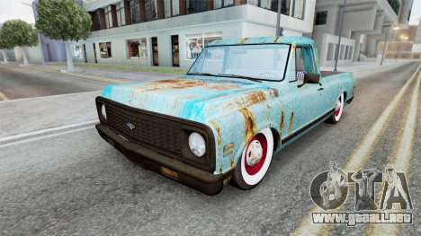 Chevrolet C10 Fountain Blue para GTA San Andreas