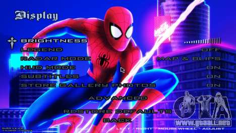 Spider-Man 616 Background para GTA San Andreas