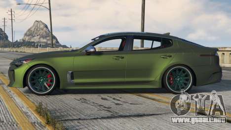 Kia Stinger Lunar Green