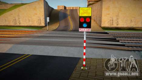 Railroad Crossing Mod Slovakia v4 para GTA San Andreas