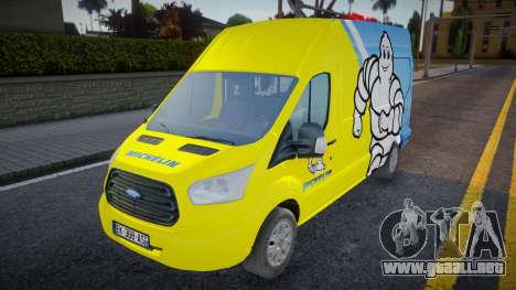 Ford Transit Michelin para GTA San Andreas