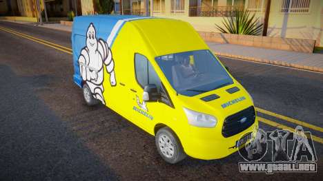 Ford Transit Michelin para GTA San Andreas