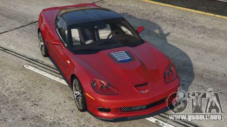 Chevrolet Corvette ZR1 Upsdell Red