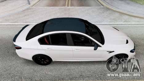 BMW M5 CS (F90) Light Gray para GTA San Andreas