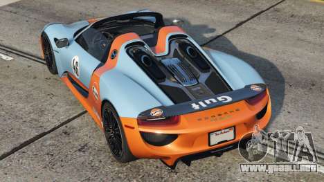 Porsche 918 Spyder Non Photo Blue