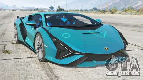 Lamborghini Sian Bondi Blue