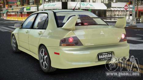 Mitsubishi Lancer Evolution VIII V2.1 para GTA 4
