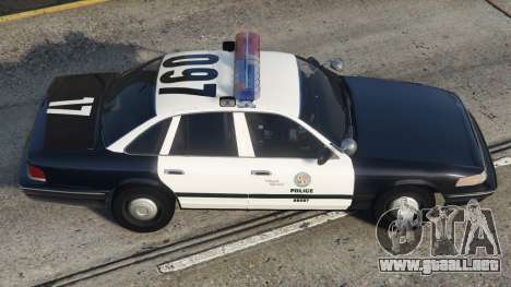 Ford Crown Victoria LSPD Eerie Black