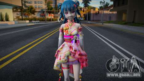 Yohane Love Live Recolor para GTA San Andreas