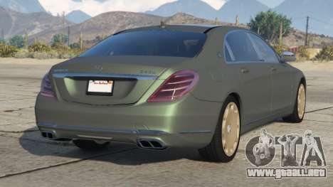 Mercedes-Maybach S 400 (X222) Storm Dust