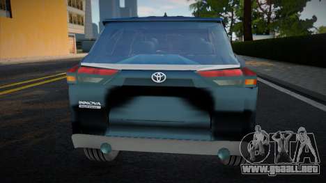 Toyota Innova Hycross para GTA San Andreas