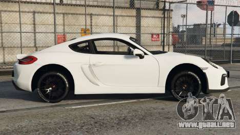 Porsche Cayman GT4 Anti Flash White