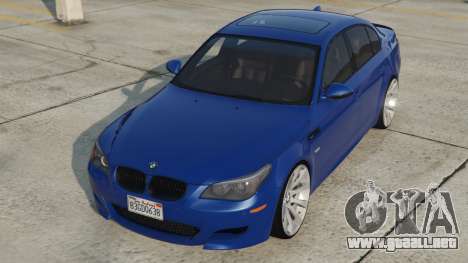 BMW M5 (E60) Congress Blue