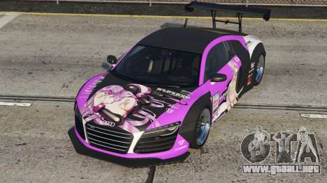 Audi R8 V10 Liberty Walk Fuchsia Pink