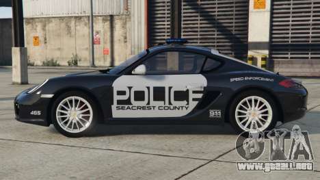 Porsche Cayman S Seacrest County Police