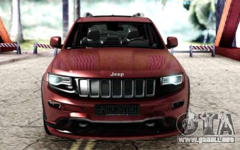 Jeep Grand Cherokee 2019 para GTA San Andreas