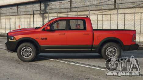 Ram 1500 Rebel Crew Cab Rusty Red