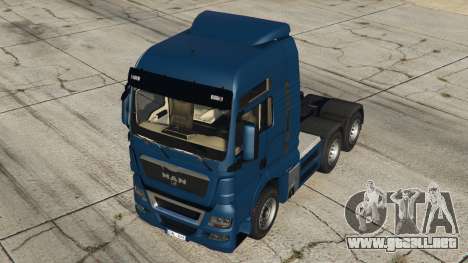 MAN TGX Astronaut Blue