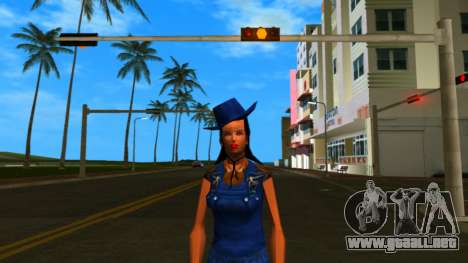 Texan Girl White para GTA Vice City