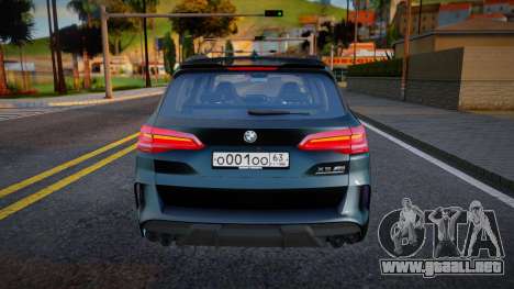 BMW X5M F95 Diamond para GTA San Andreas