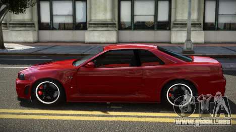 Nissan Skyline R34 GT-R Nismo V1.2 para GTA 4