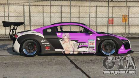 Audi R8 V10 Liberty Walk Fuchsia Pink