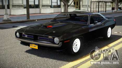 1970 Plymouth Cuda TR V1.1 para GTA 4