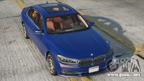 BMW 750Li Air Force Blue