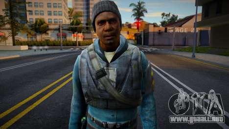 Half-Life 2 Rebels Male v3 para GTA San Andreas